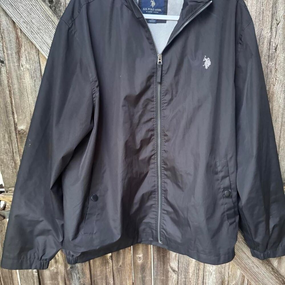 Us-polo-assn Men's Black Jacket
